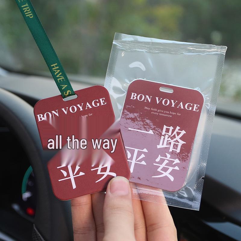 Aromatherapy Car & Wardrobe Scent Ornament - Peace & Joy Blessings, Long-lasting Light Fragrance