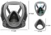 Rechargeable Electric Air Supply Full Face Respirator Mask with Long Tube and Dust/Gas Filters