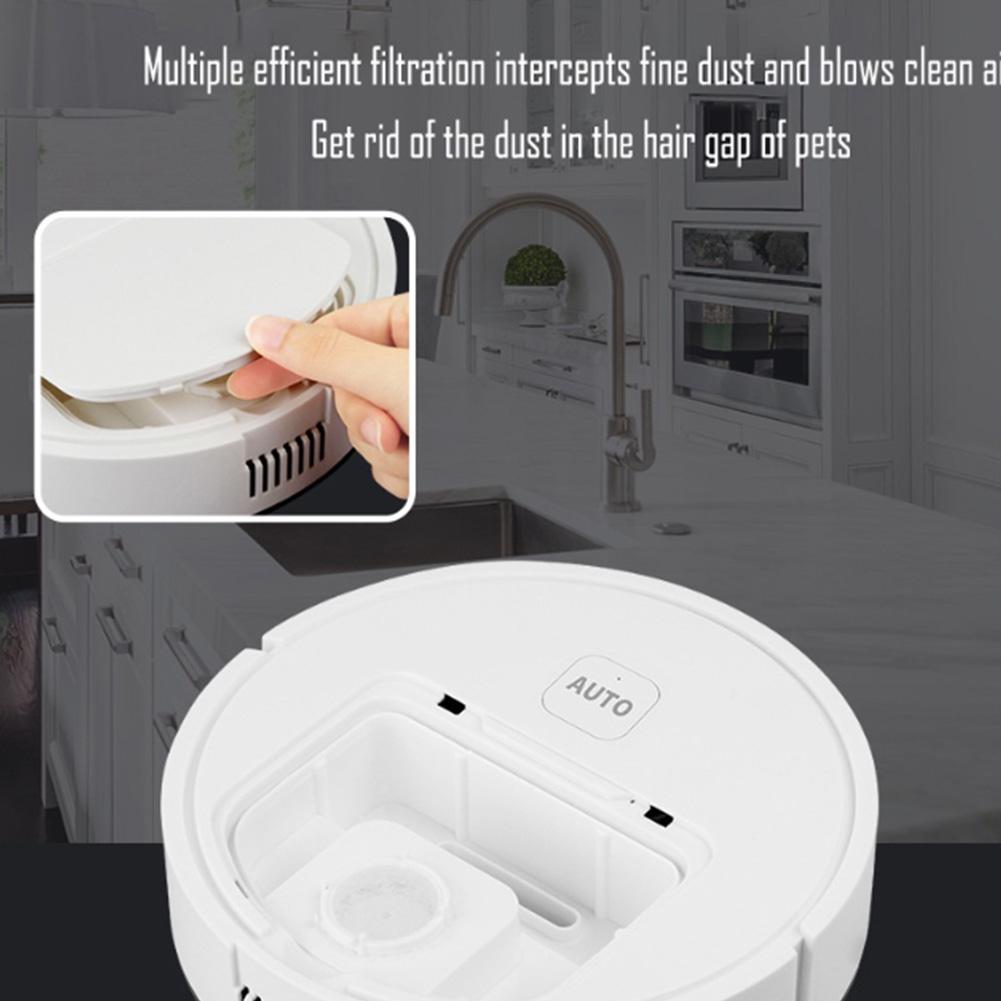 Robot Vacuum Cleaner Home Automatic Floor Robot Mini Smart Wireless Vacuum Cleaner Battery Home Sweeper For Low Carpet Pet Hair
