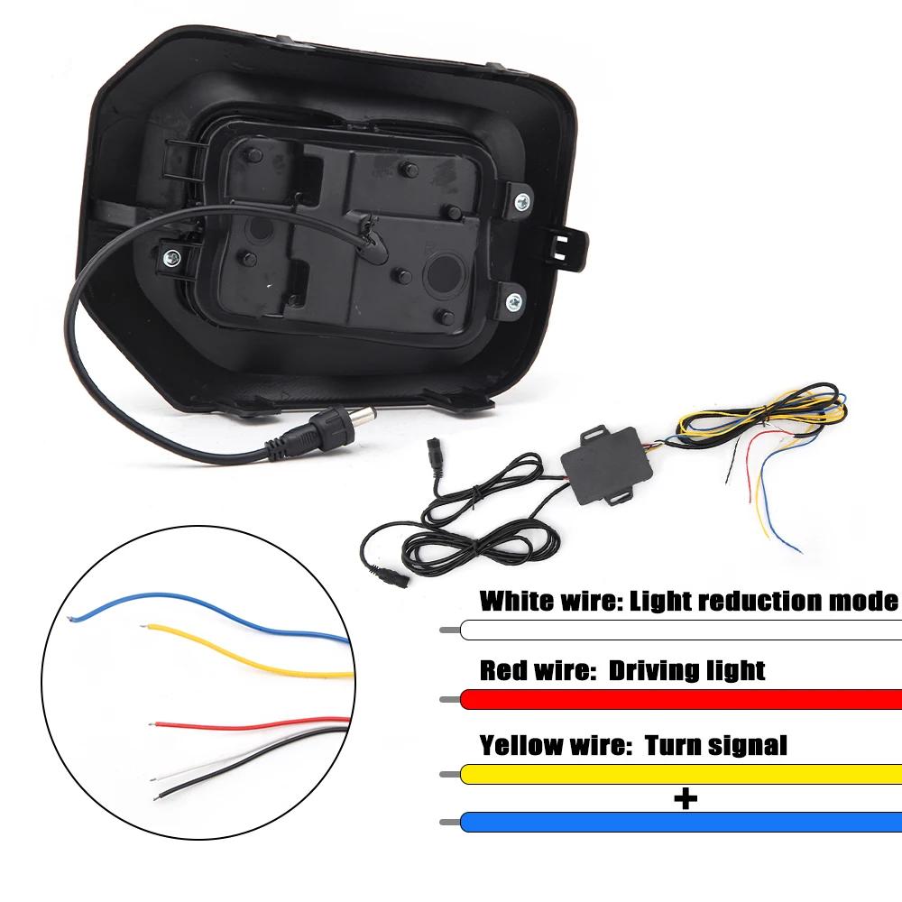 1Pair LED DRL Fog Light for Toyota Tacoma 2016 2017 2018 2019 2020 2025 2025 Daytime Running Lights Front Bumper Driving Lamp