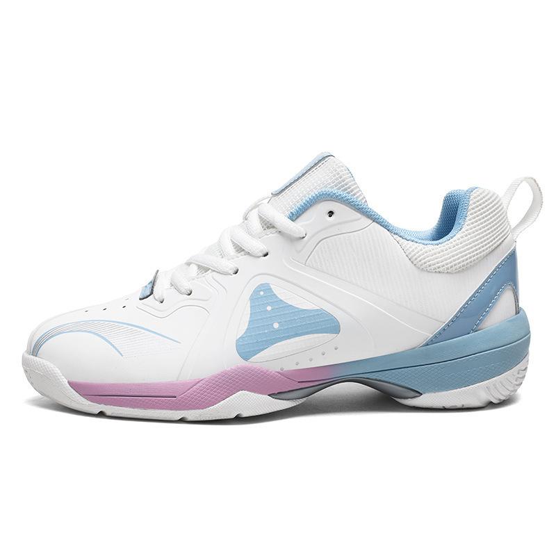 Badminton shoes women's wear-resistant and non-slip couple sports shoes breathable mesh youth student competition training shoes adult