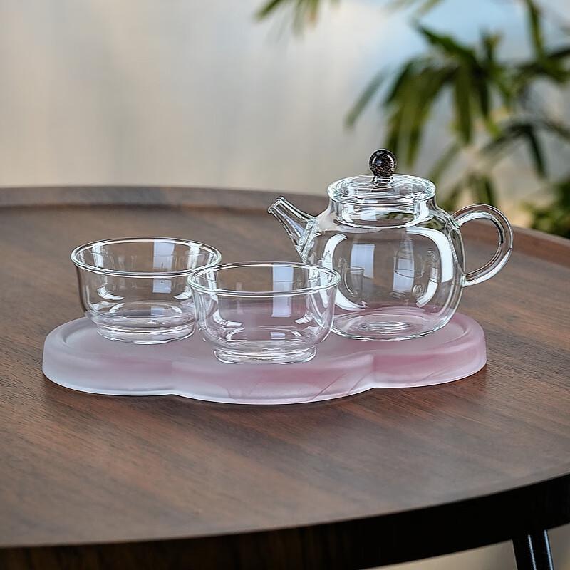 Jiumuqing Japanese Style Mini Glass Teapot Set