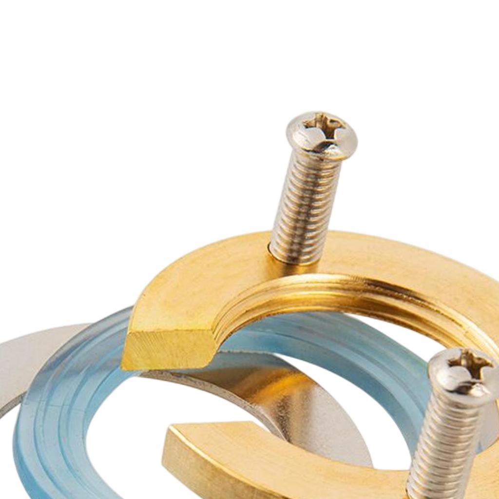 Faucet Locknut Washer Set Rustproof Tap Fixing Fittings Kit for Household Wash Sink