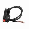 Multi-Function Motorcycle Handlebar Control Switch Single Push Blinker Push Button for GS Offroad