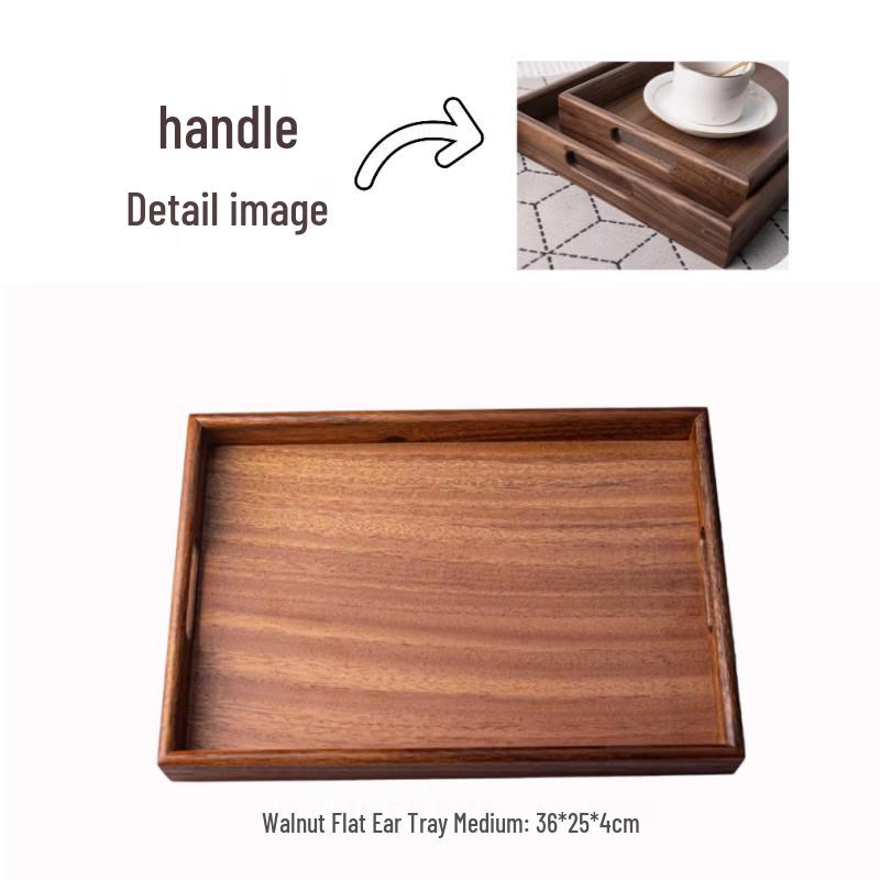Japanese Style Wooden Serving Tray