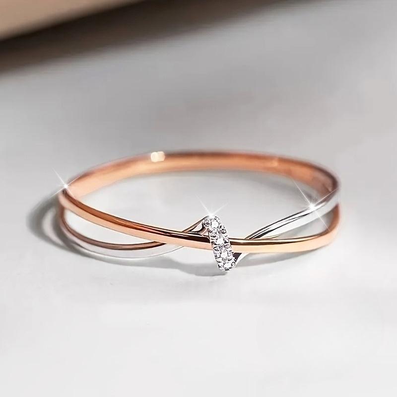 Vintage Trend Oval Set Zirconia Women's Ring Niche  Creative Holiday Party Jewelry Accessories Gifts