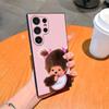 Cute M-monchhichis Phone Case For Samsung S26 S25 Ultra S24 S23 Fe S22 S20 S21 Plus A54 A34 A53 A16 Back Cover