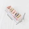 Multi-Grid Foldable Drawer-Type Underwear Socks Panties Organizer Bag Space-Saving Collapsible Closet Clothes Organizer Storage Box