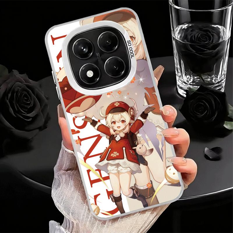 Genshin Impact Anime Soft Phone Case for Xiaomi Redmi Note 13 14 15 Pro Plus 12S 12 11S 11 11T 10S 10 Shockproof Cover Back Shel