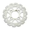Mr Quick Honda CT125 Hunter Cab JA55 JA65 190mm Rear Wave Disc Silver Custom Brake Disc