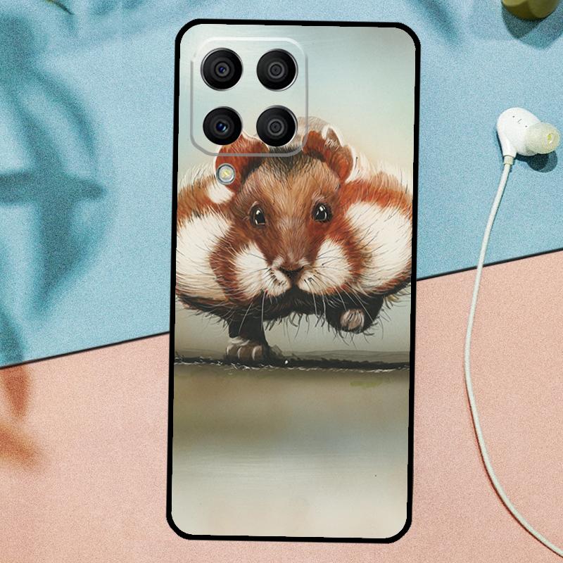 Cute Lovely Pet Hamster For Samsung Galaxy M53 M33 M11 M21 M31 M12 M13 M14 M15 M35 M34 M54 M32 M52 M06 M16 M55 Case