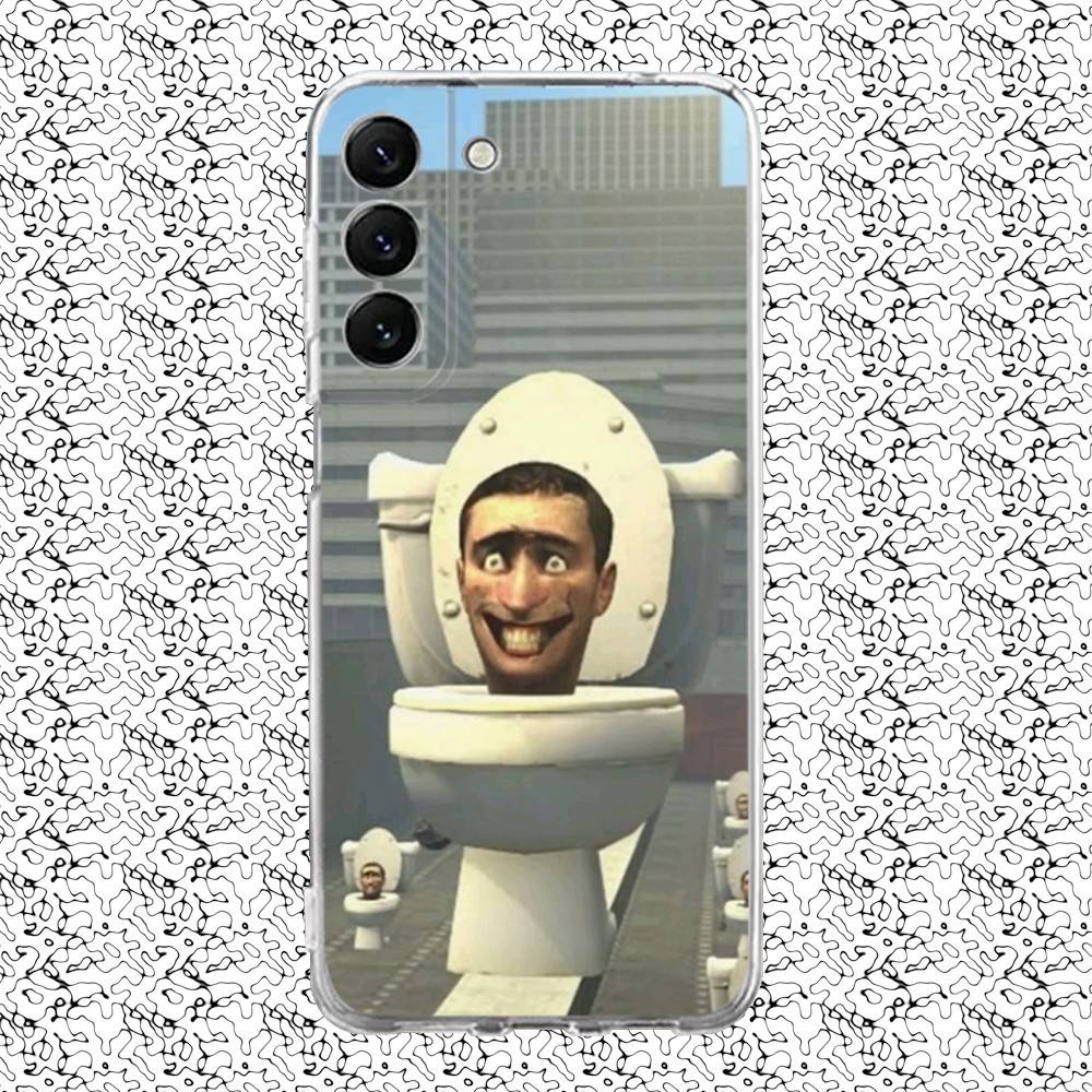 

Skibidi toy Phone Case For Samsung S24,30,21,22,23,20 FE,lite,PIus,Ultra,5G,Note,9,10 Transparent Cover SamsungS235G