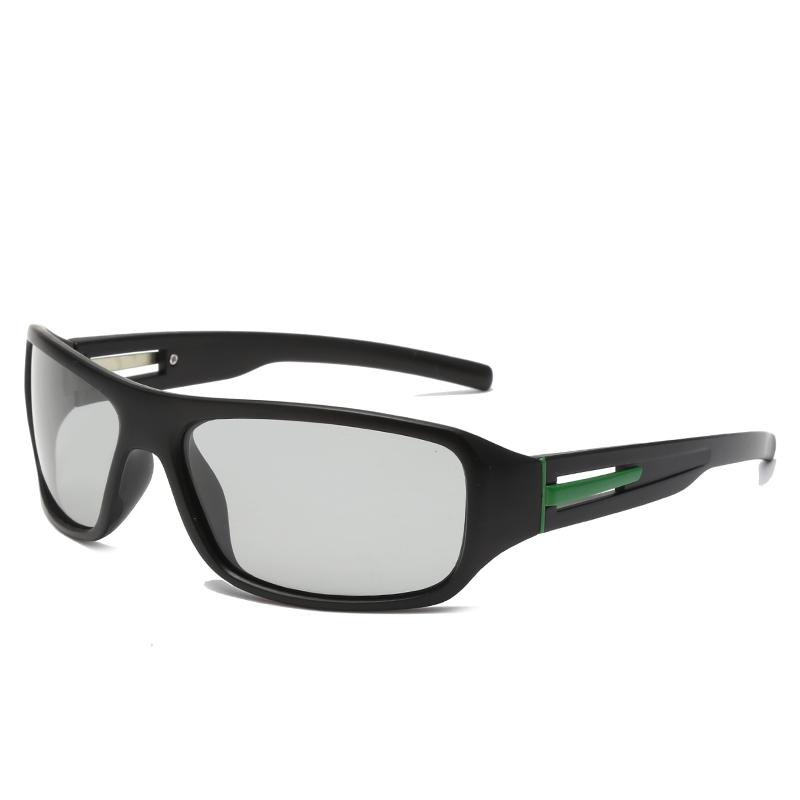 2024 Photochromic Polarization Cycling Sunglasses Men Polarization Glasses Male Change Color Sun Glasses Men Sports DrivingUV400