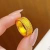 Xiaohongshu Bestseller: Gold Filigree Hollow Ring - Elegant Gift for Her