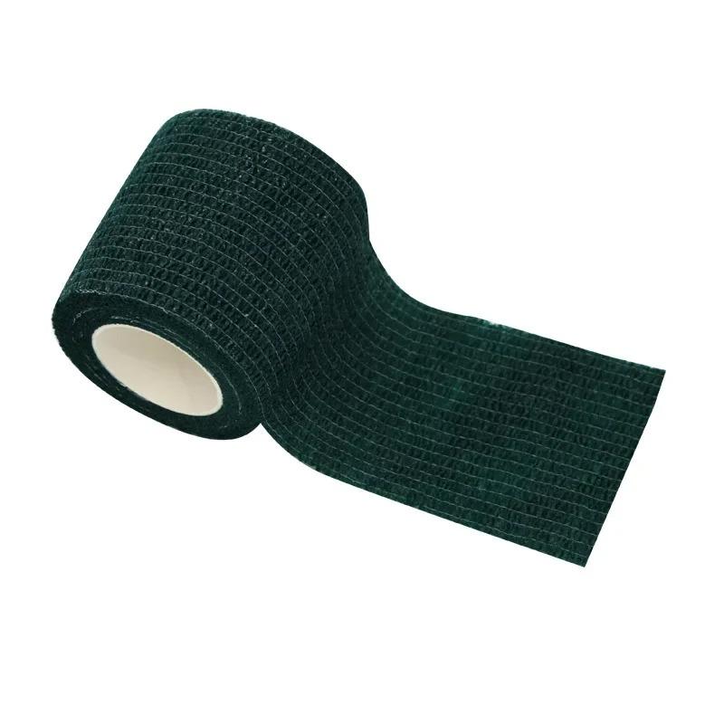 

4,5 м цветная спортивная самоклеящаяся эластичная повязка, эластопласт для наколенников, подушечки для пальцев, лодыжки, ладони, плеча 2.5x4.5 темно-зеленого