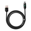 Cable Display Fast Charging Data USBA USBC 66W 1m black