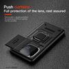 KEYSION Shockproof Armor Case for for IQOO Z10 Turbo Pro 5G Slide Camera Protection Ring Stand Phone Cover for IQOO Z10 Turbo 5G