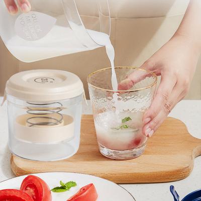 Skimmer de zer cu strecurătoare de oțel Spring Castraveți Separator de zer de legume Filtru de iaurt fără BPA Mașină de iaurt