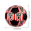 Sunderland Indoor Soccer Ball Colorful Machine Stitched PVC Size 5 Team Training Competition Ready Durable High-Bounce Cool Sports Gift