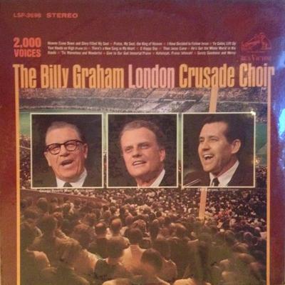 Disque vinyle BILLY GRAHAM - The Billy Graham London Crusade Cho LSP3698 RCA Victor 1967 US Pop Occasion