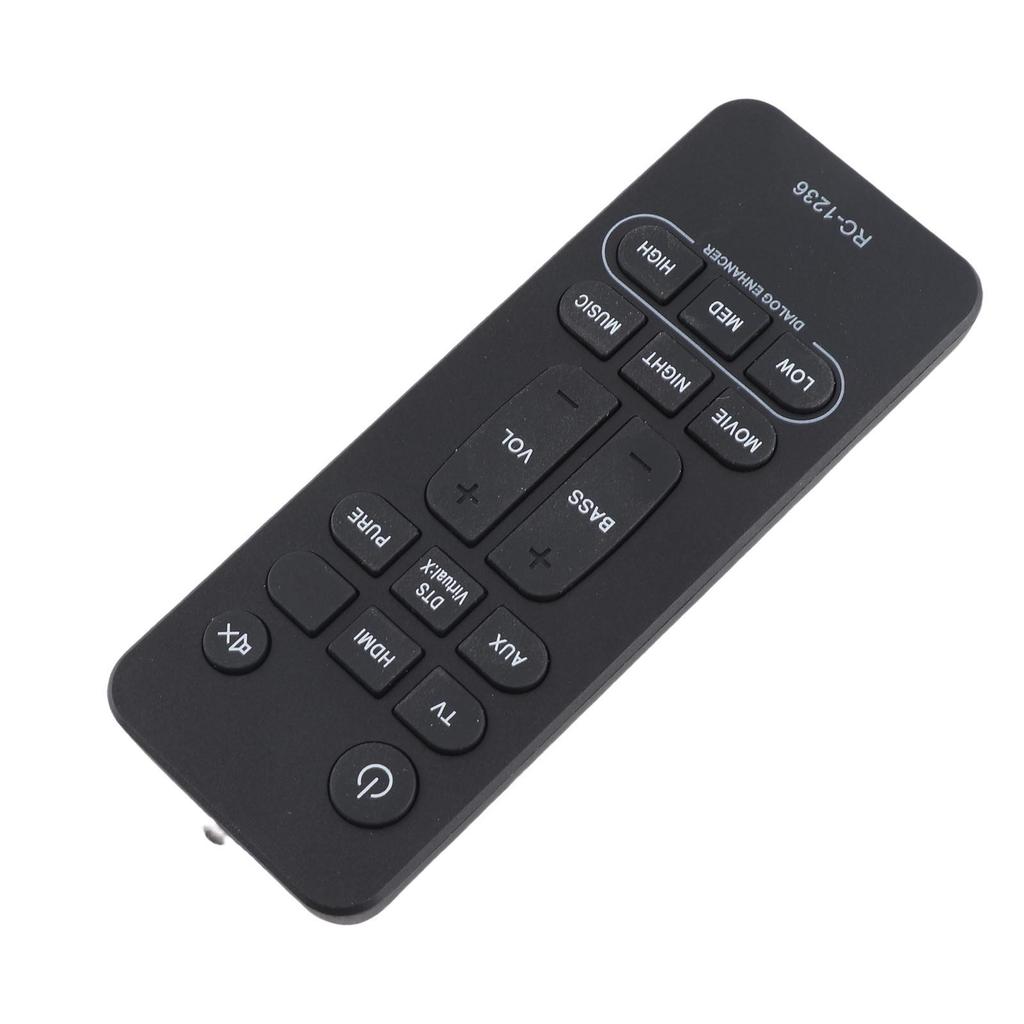 Soundbar Remote Control Battery Powered Sound Remote Control Replacement for Bar Speaker