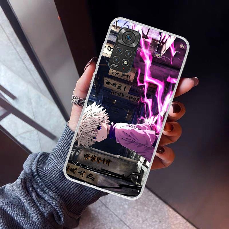 Huner X-Hunters Killua Phone Case For Xiaomi Redmi Note 10 11 12 13 14 15 Pro Plus 11S 12S 14S 11T 11E 10S Soft TPU Back Cover R
