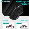 Funparts Motorcycles Rear Fender Carbon Fiber Mudguard Wheel Protection For Surron Lightbee S/X Segway X160 X262 Electric Bike