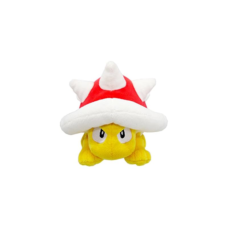 Sanei Boeki Super Mario ALL STAR COLLECTION Spiny (S) Plush Toy, W13.5 X D14.5 X H12cm, AC29