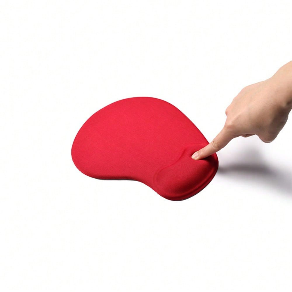 Simple Solid Color Mouse Pad Wrist Guard Wrist Holder Cloth Silicone Wrist Guard Pad