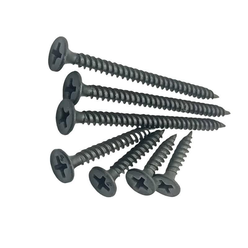 Black Flat Head Self-Tapping Screws