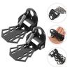 iplusmile Bicycle Step Hub Step Bicycle Peg Folding Two-Seater (Black)