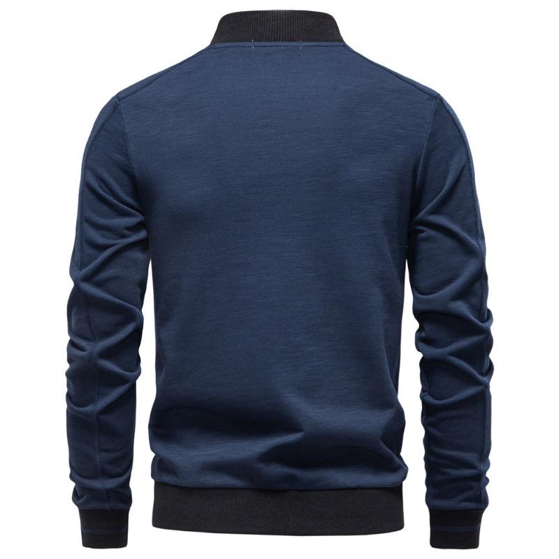 New Autumn and Winter Baseball Collar Men's Business Casual Jacket Thin Versatile Jacket