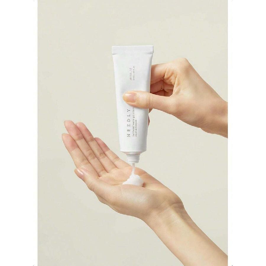 NEEDLY Pantheno Water Gel Cream 50ml - Brightening And Anti-Wrinkle Dual Function | Low PH Level 5.5±1.0 | Strengthen The Skin Barrier