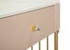 Bed Desk Sharon Pink With Stool Cm 120X40X75 (Stool Size Ø36X39)