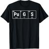 Mopshonden Periodiek Systeem Elementen Scheikunde Hond T-shirt