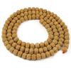 Naturalna Mala Rudraksha 108 Koralików 6 8 10 12 mm Koraliki Buddyjskie do Modlitwy Medytacji do Tworzenia Naszyjników Bransoletek Biżuterii Akcesoria
