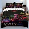 Poppy Playtime Characters Bedding Set Bedding Set (1 Duvet Cover, 2 Pillowcases, Duvet Not Included)