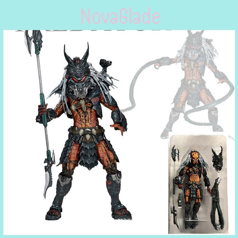 Neca Predator Kenner 7 – Hochdetaillierte 18 cm große Predator-Actionfigur aus PVC