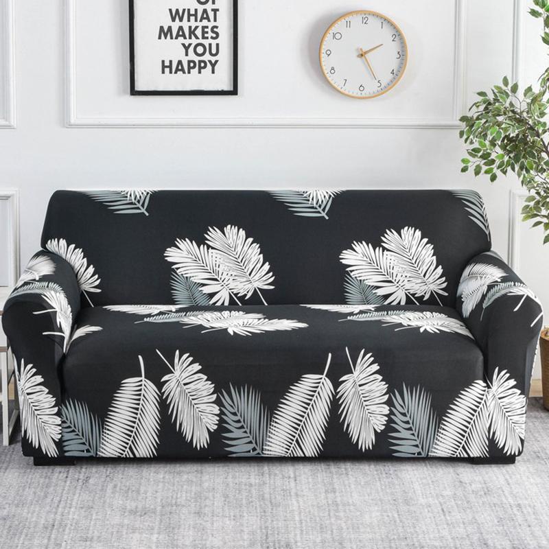 

1 шт. Эластичный чехол на диван с принтом для гостиной, чехол на диван, L-образный, для кресла, на 1/2/3/4 места Small
