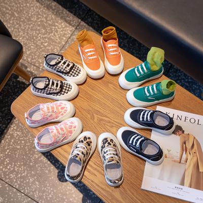 2024 Autumn New Trendy Children Anti Slip Canvas Shoes Fashion Soft Soled Kids Casual Versatile Shoes Designer Running Sneakers