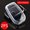 Klare transparente TPU Smart Key Hülle für Toyota Mirai Hilux Land Cruiser Lc200 Venza Sienna Tundra Zubehör
