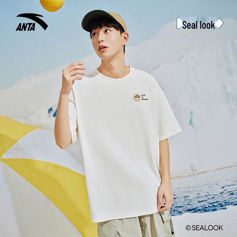 Anta x Seal Kankan Cool-Feel Loose-Fit T-Shirt XL
