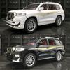 Model auta Toyota Prado v měřítku 1/24, stahovací auto ze zinkové slitiny se zvukem a světlem pro děti, chlapec, dívka dárek
