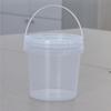 500Ml Food Grade Plastic Thicken Bucket Small Clip Stationery Storage Bucket Milk Tea Pickle Takeaway Bucket With Lid Storage