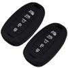 Lcyam Key Fob Cover Silicone Case Remote Holder Compatible With     Hyundai Palisade Elantra Keyless Push Start