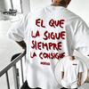 Morad Sigue Tour Album Koszulka Unisex Unisex Wysokiej Jakości Bawełniana Koszulka Moda Hip Hop Krótki Rękaw Koszulki Streetwear