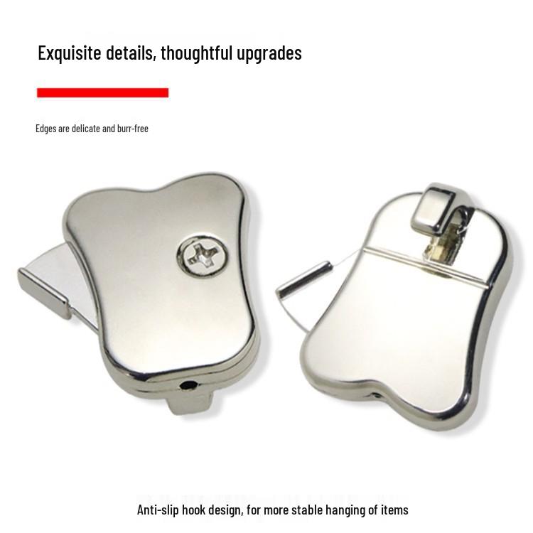 Apple-Shaped Wall Hook Set: Steel Wire & Fixing Accessories for Billboards & Art Displays