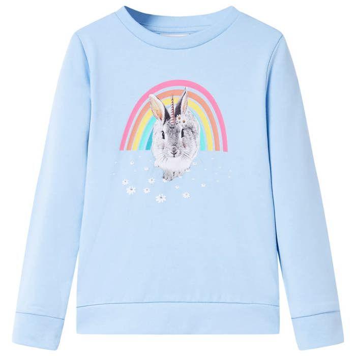 Sweatshirt pour enfants bleu clair 92/104/116/128/140