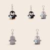 Back Fish Penguin Plush Keychain With Soft Material For Cute Gifts And Accessories