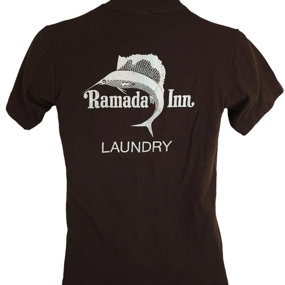 

Vintage Ramada Inn 100% Cotton T-shirt Mens Tees Top Mens Size Small 80s Ft Walton Beach FL Made In USA 4XL